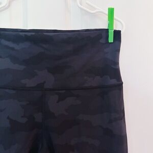 lululemon wunder under leggings in camo